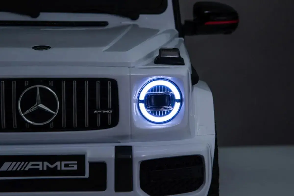 Masinuta electrica Ramiz Mercedes G63 AMG Lift (White) - 4
