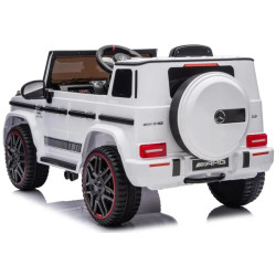 Masinuta electrica Ramiz Mercedes G63 AMG Lift (White) Thumb