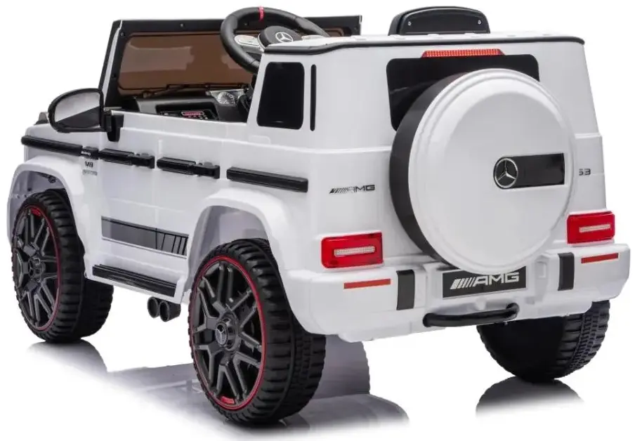 Masinuta electrica Ramiz Mercedes G63 AMG Lift (White) - 27