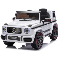 Masinuta electrica Ramiz Mercedes G63 AMG Lift (White) Thumb