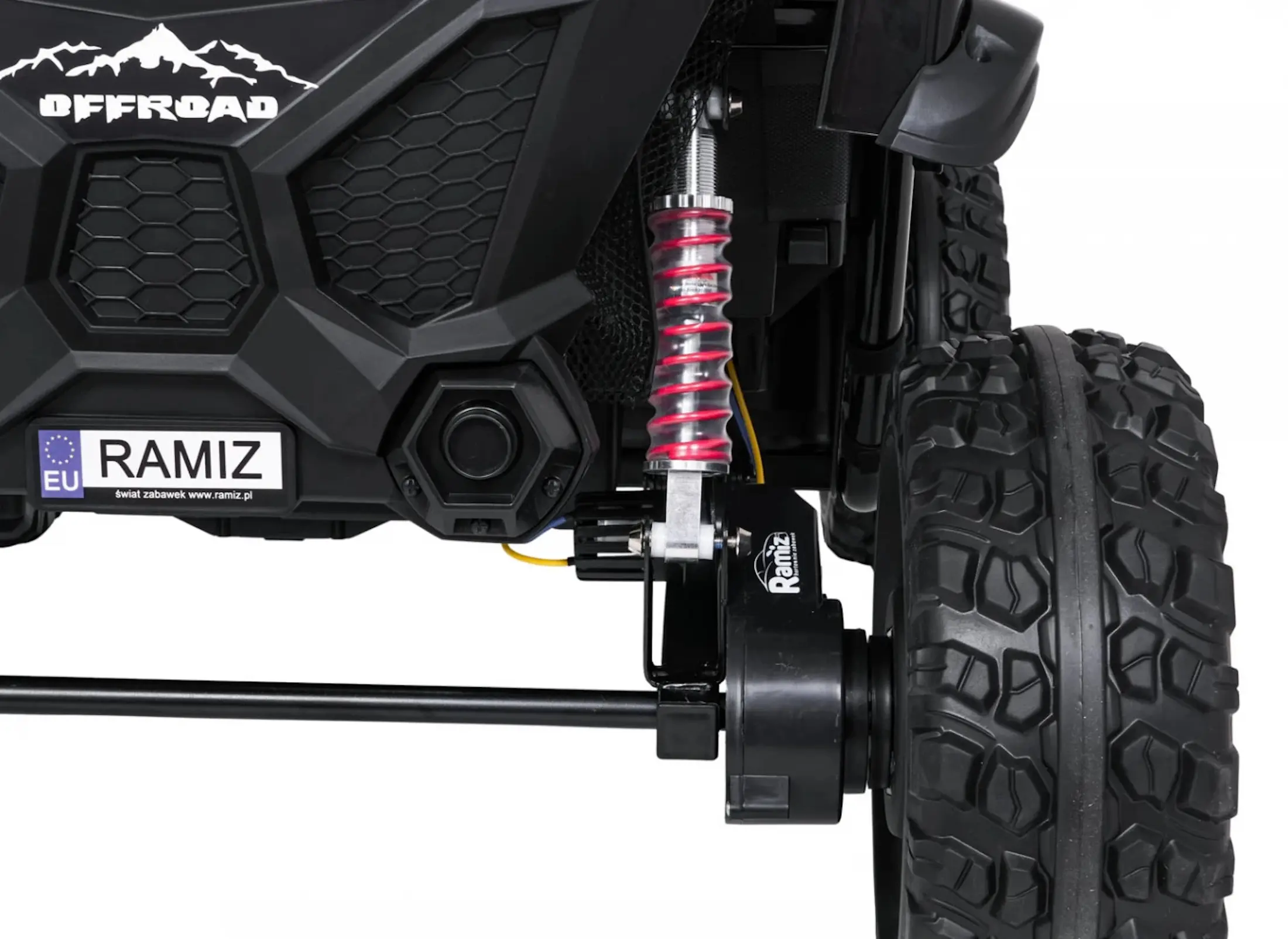 Masinuta electrica Ramiz Passion 4x4 (Black)