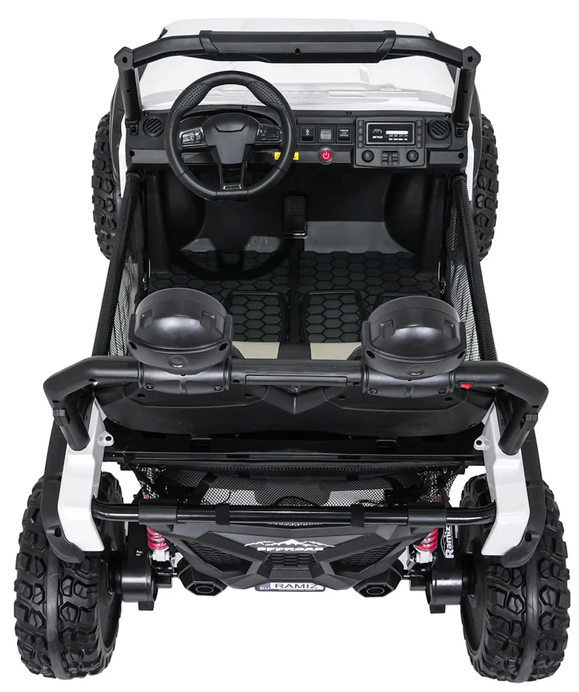 Masinuta electrica Ramiz Passion 4x4 (White)