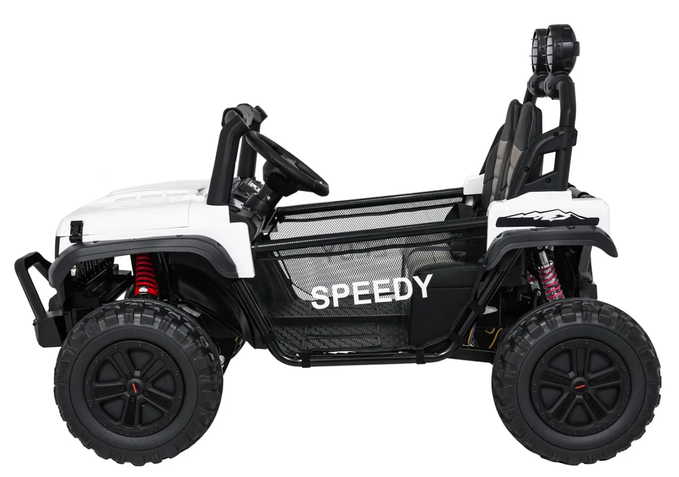 Masinuta electrica Ramiz Passion 4x4 (White)