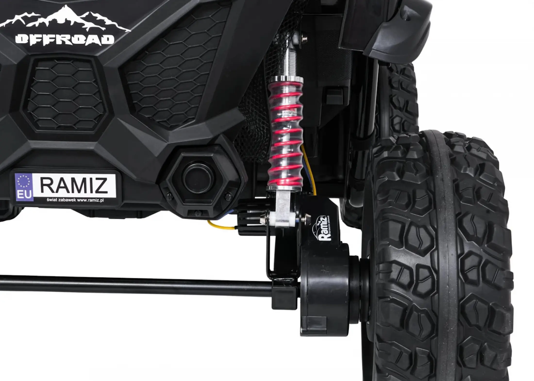 Masinuta electrica Ramiz Passion 4x4 (White)