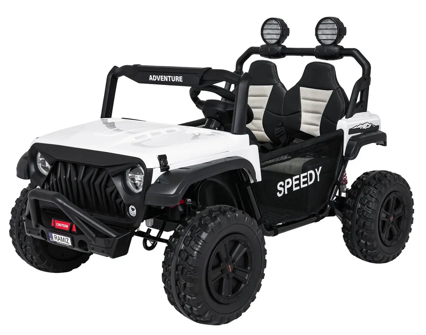 Masinuta electrica Ramiz Passion 4x4 (White)