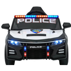 Masinuta electrica Ramiz Police 911 Agency (Black) Thumb