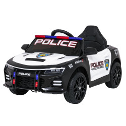 Masinuta electrica Ramiz Police 911 Agency (Black)