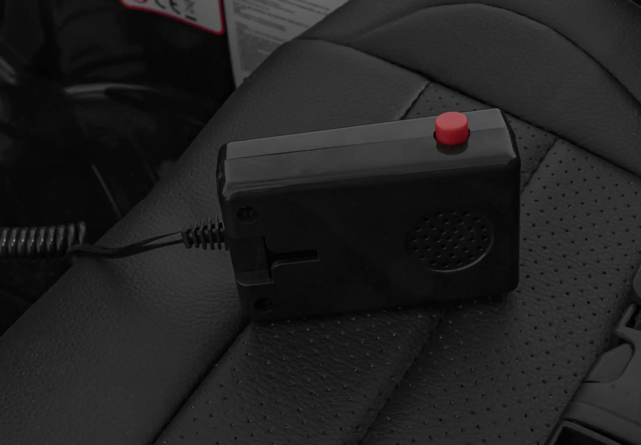 Masinuta electrica Ramiz Police 911 Agency (Black) - 9