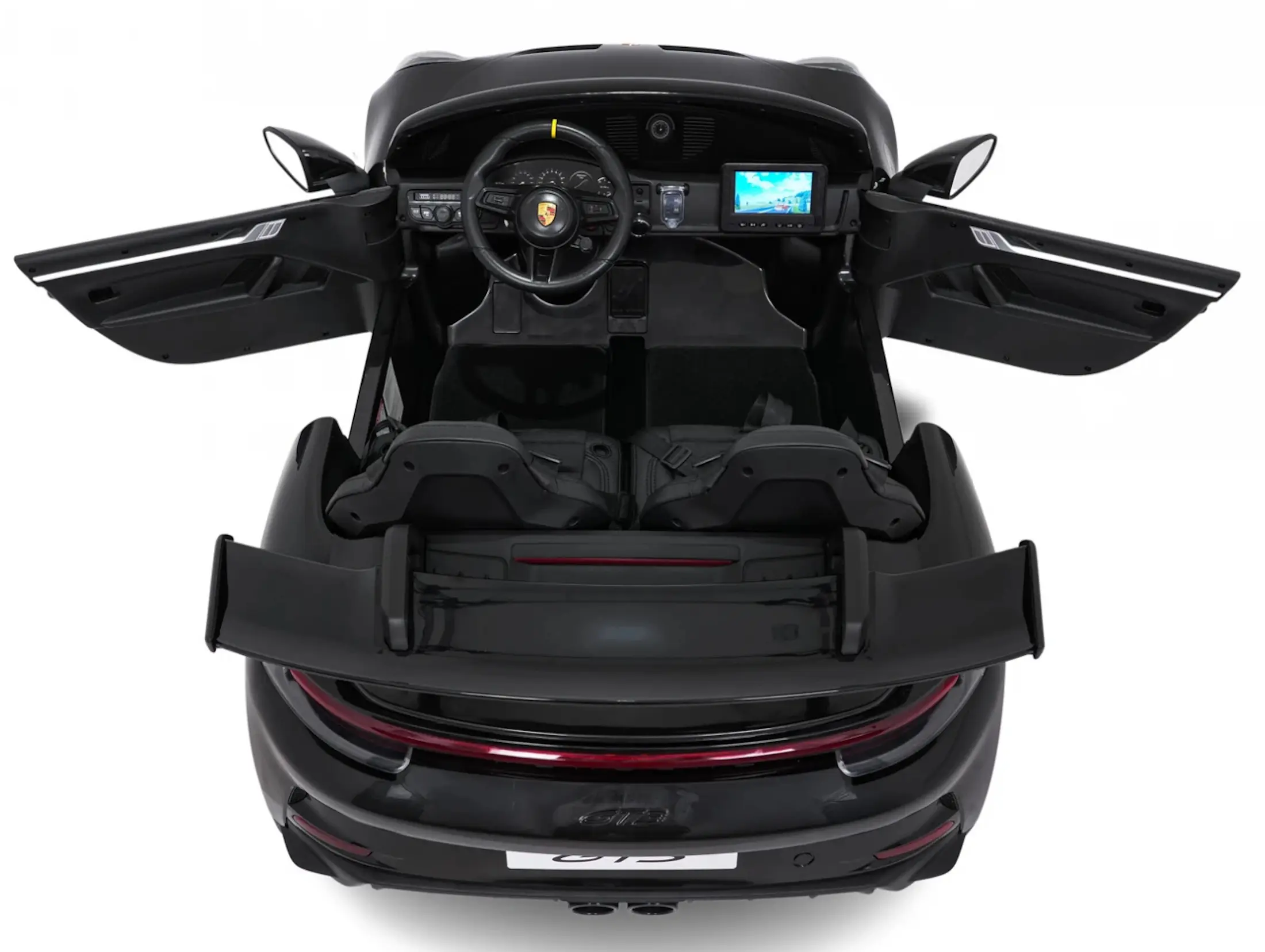 Masinuta electrica Ramiz Porsche 911 GT3 MP4 (Black)