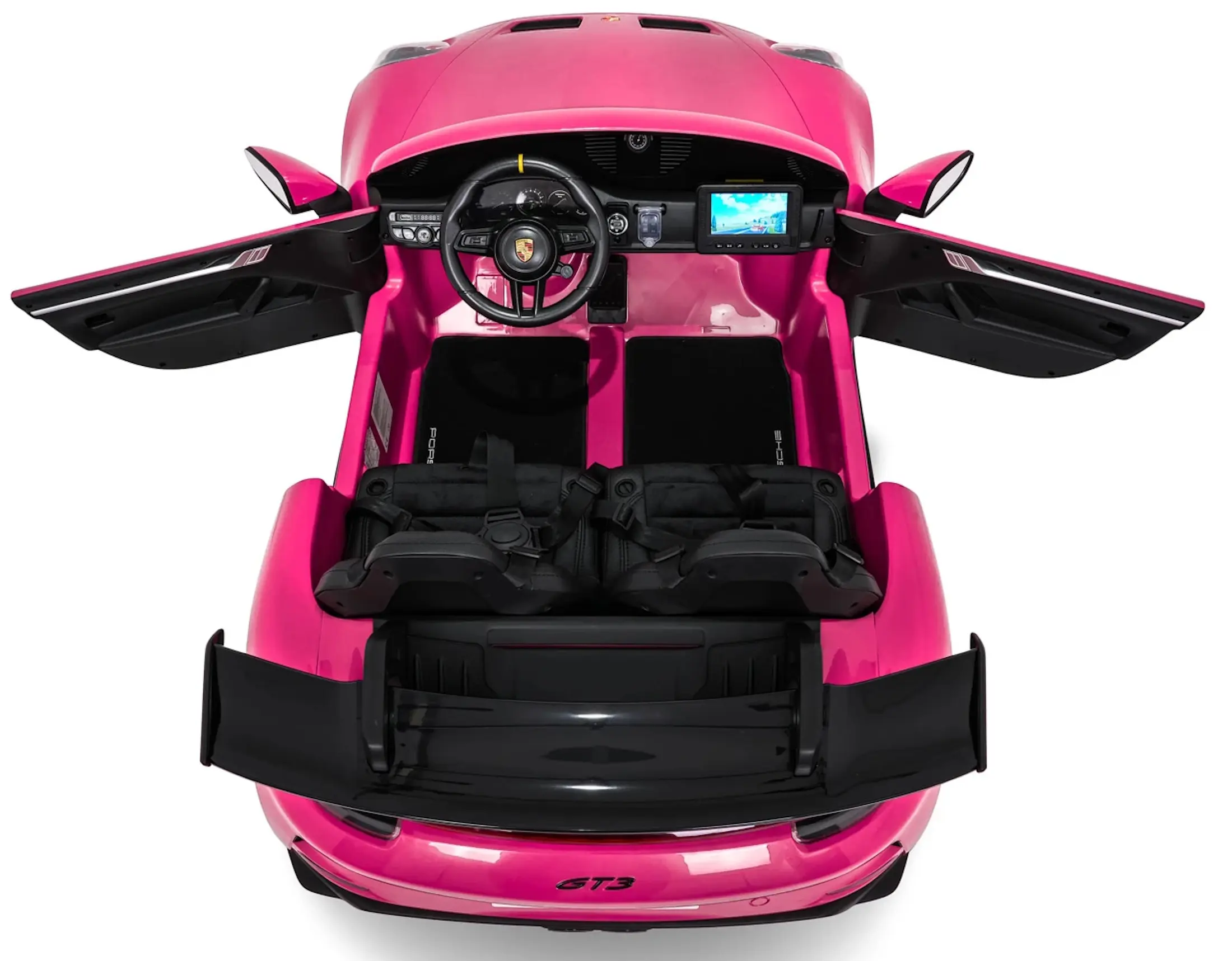Masinuta electrica Ramiz Porsche 911 GT3 MP4 (Pink)