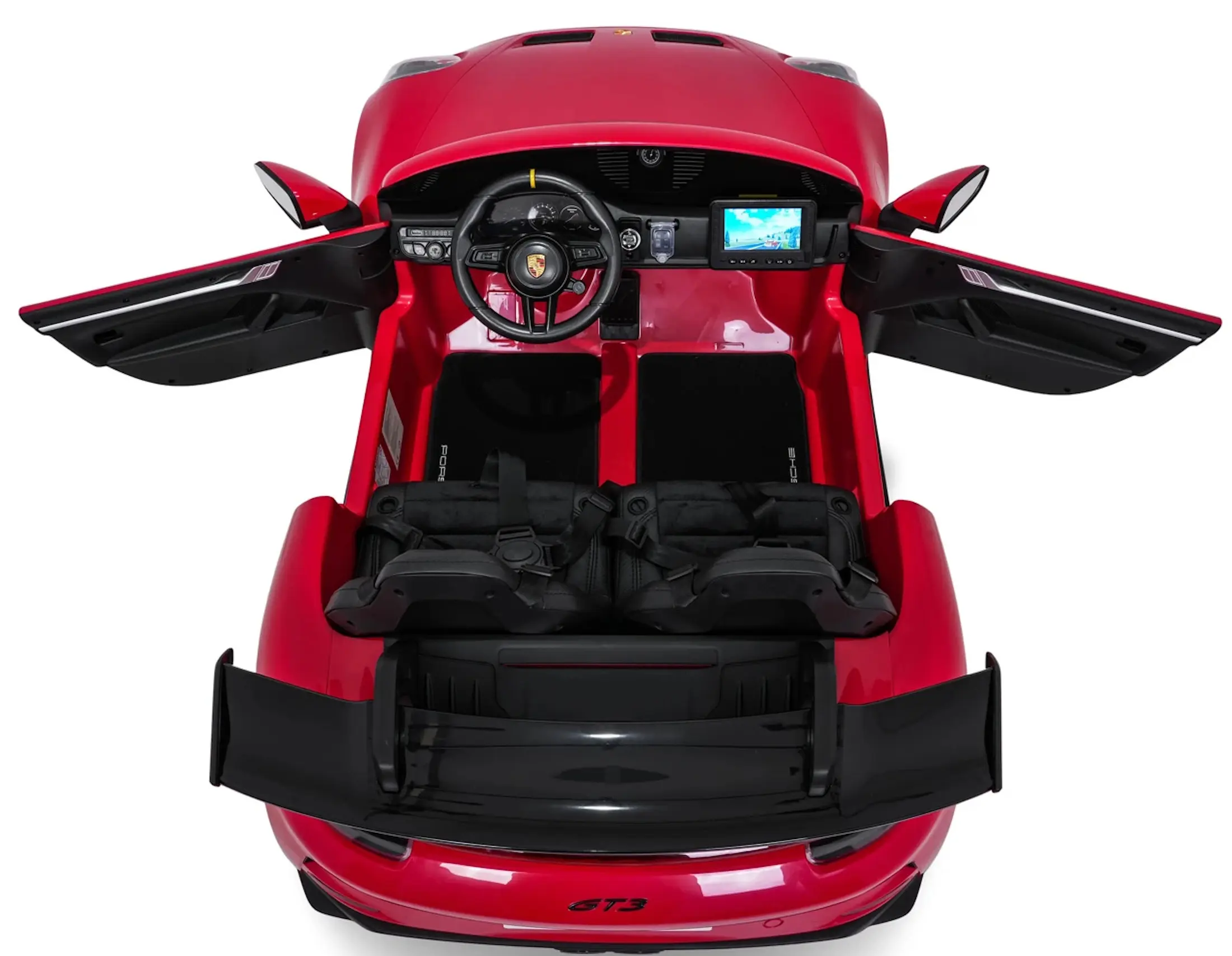 Masinuta electrica Ramiz Porsche 911 GT3 MP4 (Red)