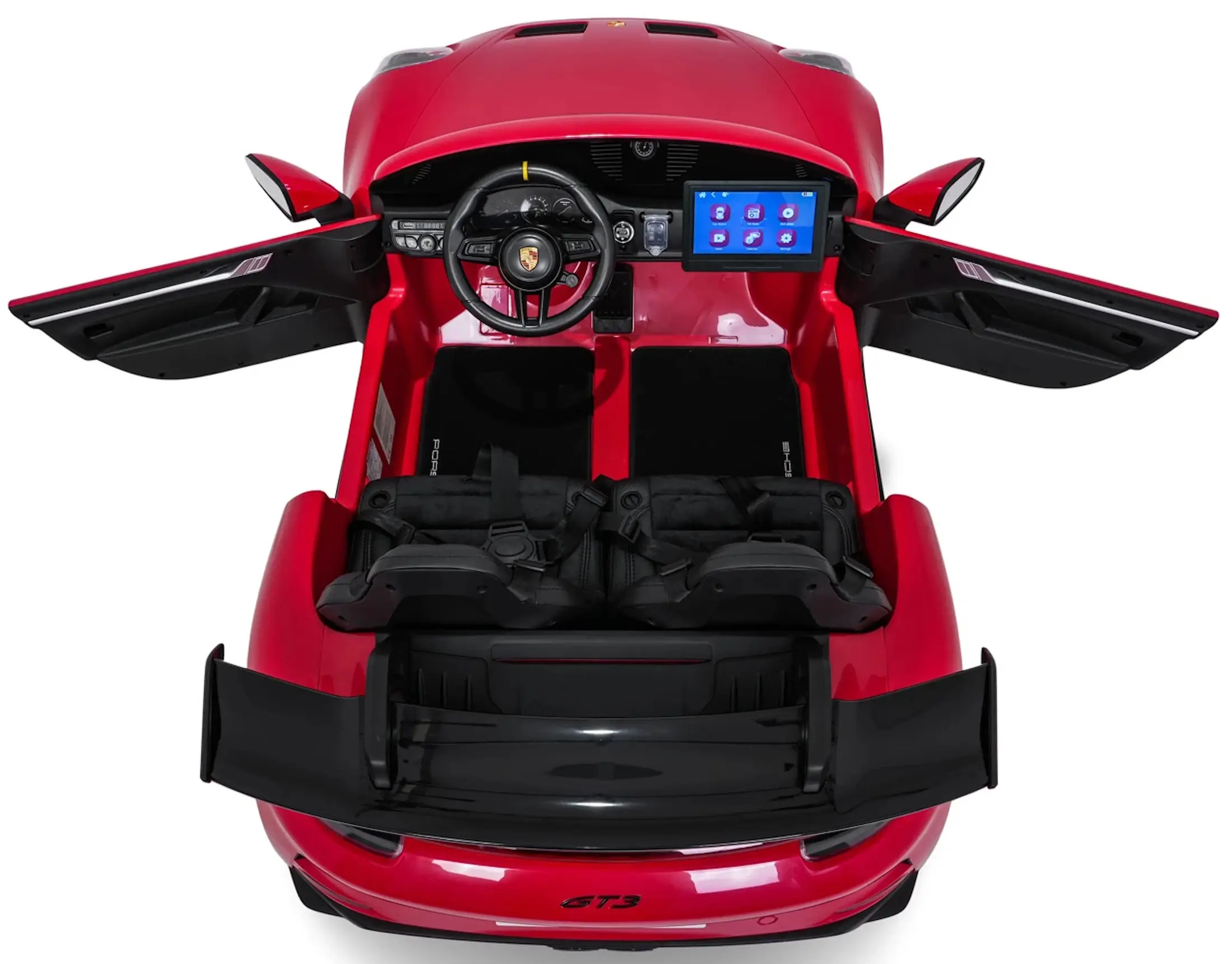 Masinuta electrica Ramiz Porsche 911 GT3 Strong MP4 (Red)