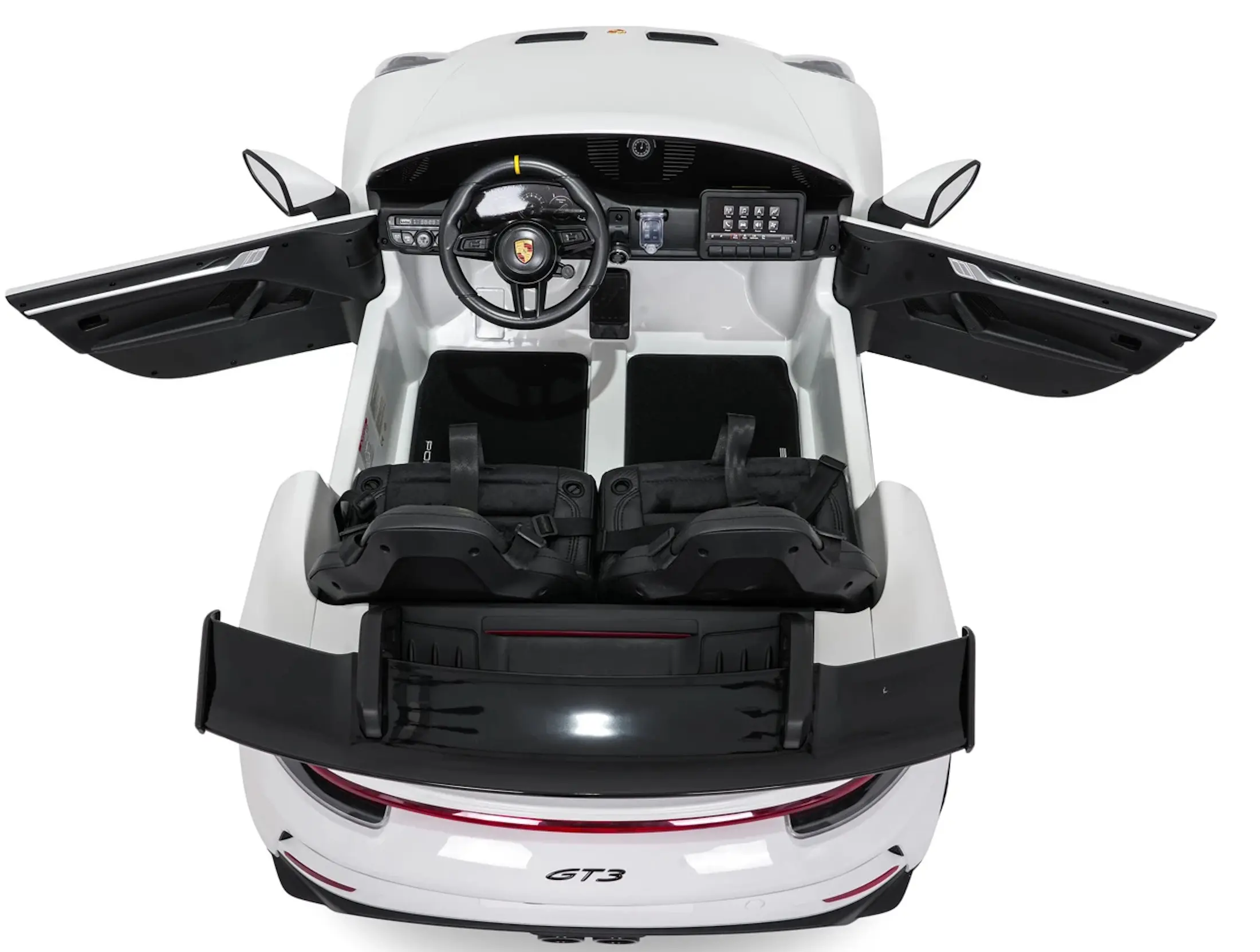 Masinuta electrica Ramiz Porsche 911 GT3 (White)