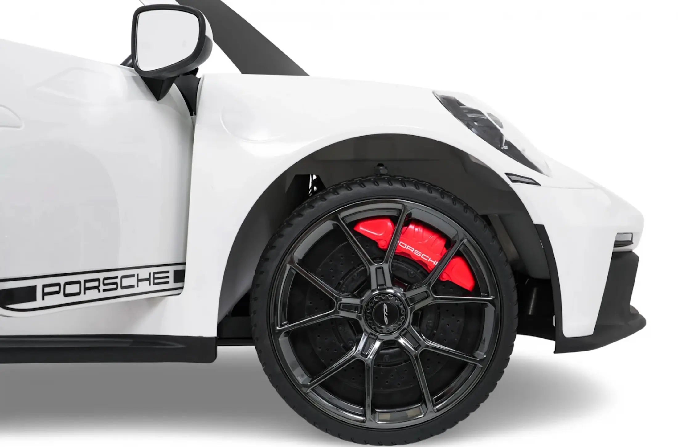 Masinuta electrica Ramiz Porsche 911 GT3 (White)