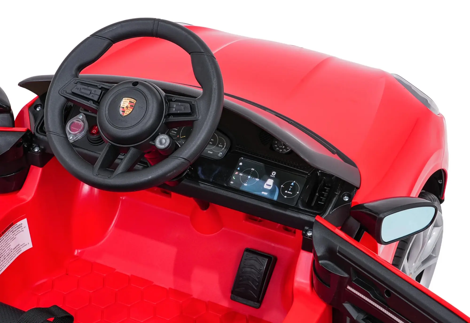 Masinuta electrica Ramiz Porsche Cayenne (Red)