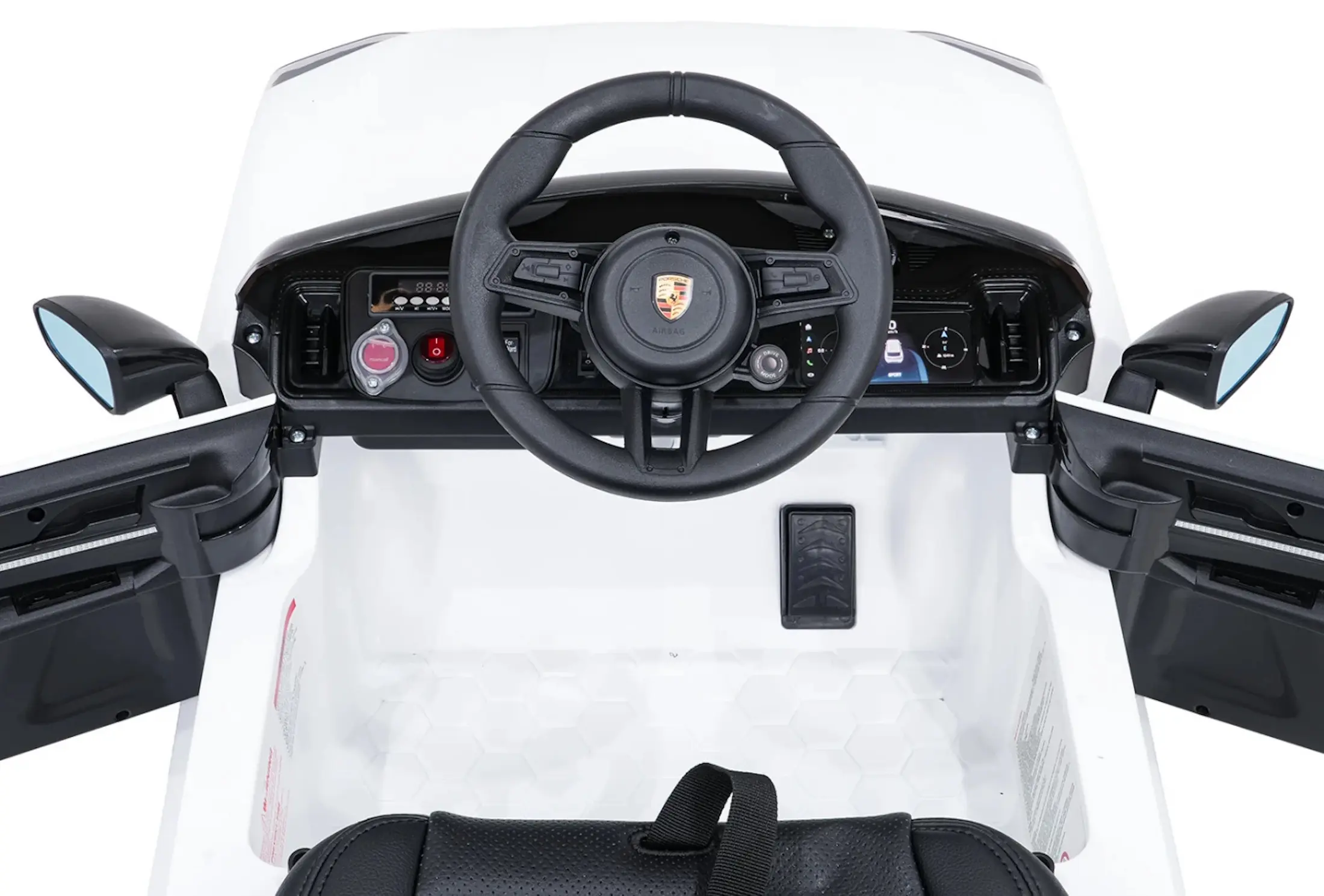 Masinuta electrica Ramiz Porsche Cayenne (White)