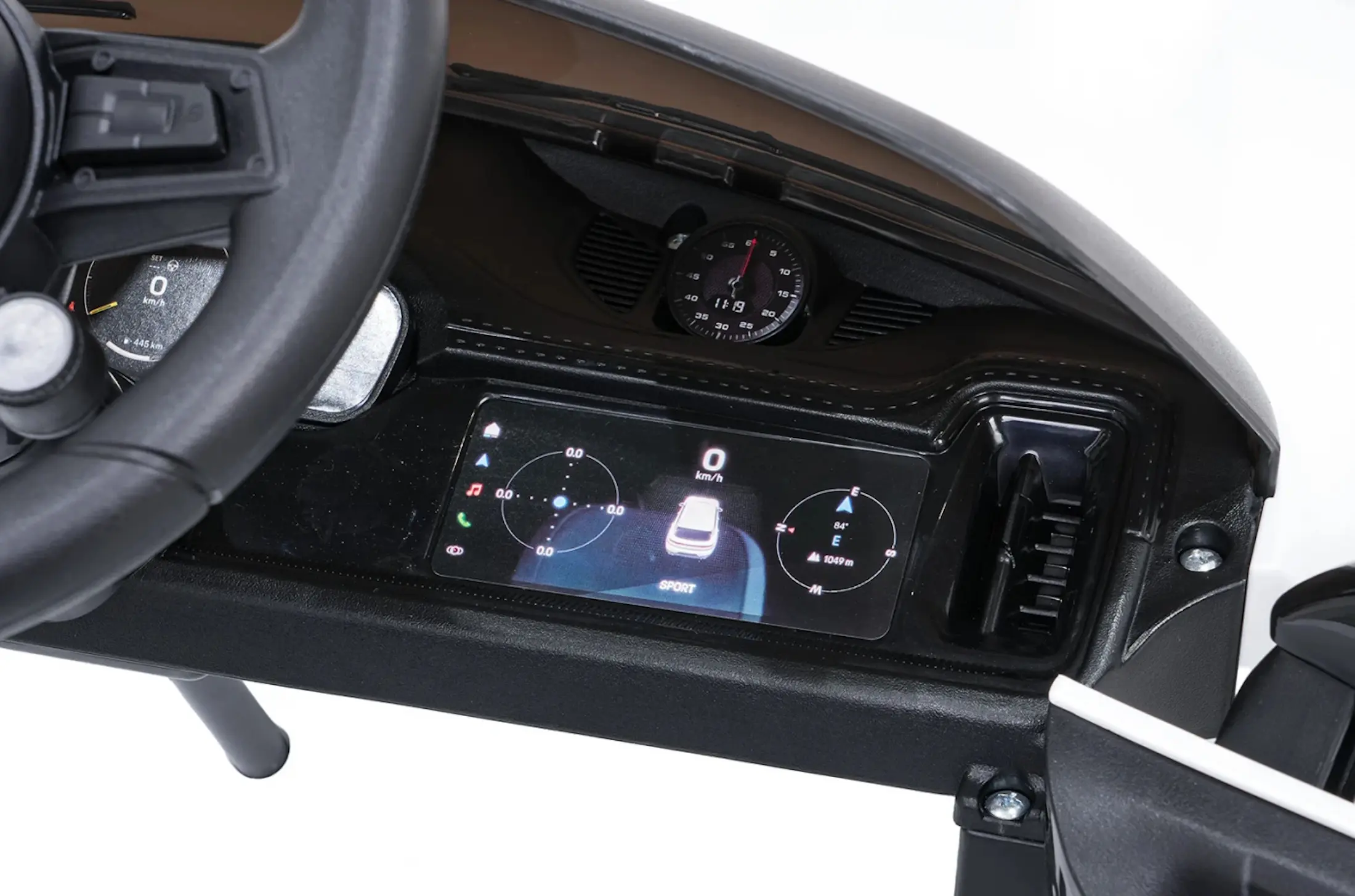 Masinuta electrica Ramiz Porsche Cayenne (White)