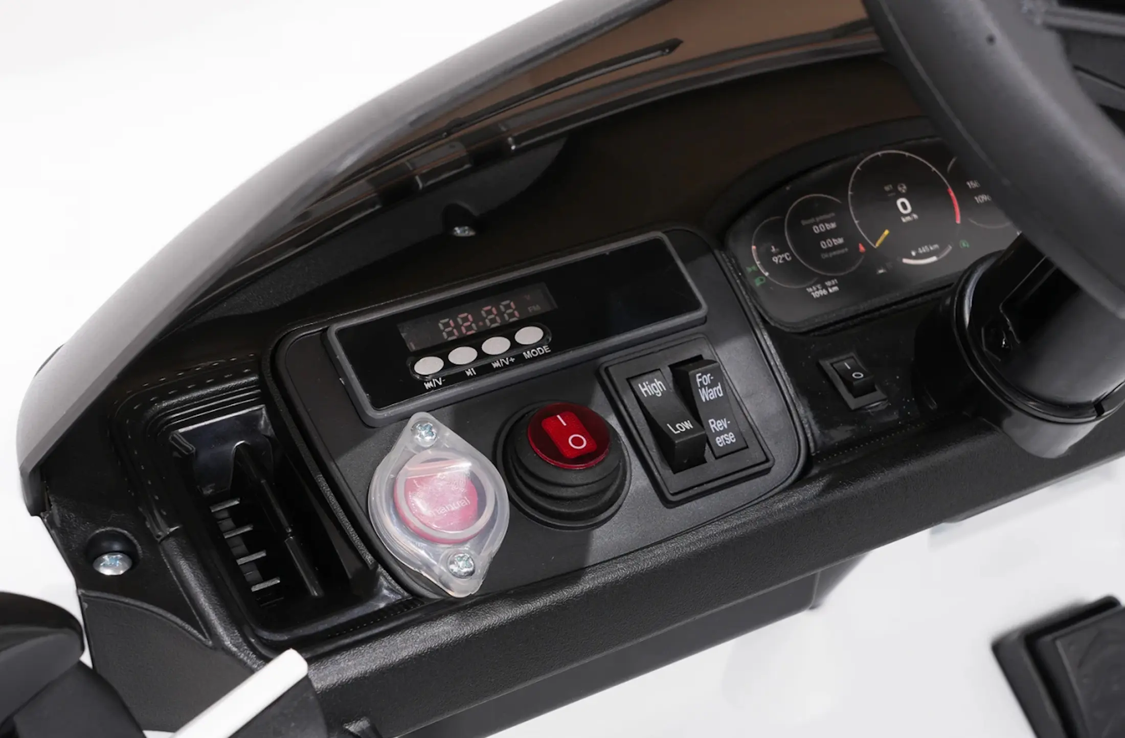 Masinuta electrica Ramiz Porsche Cayenne (White)