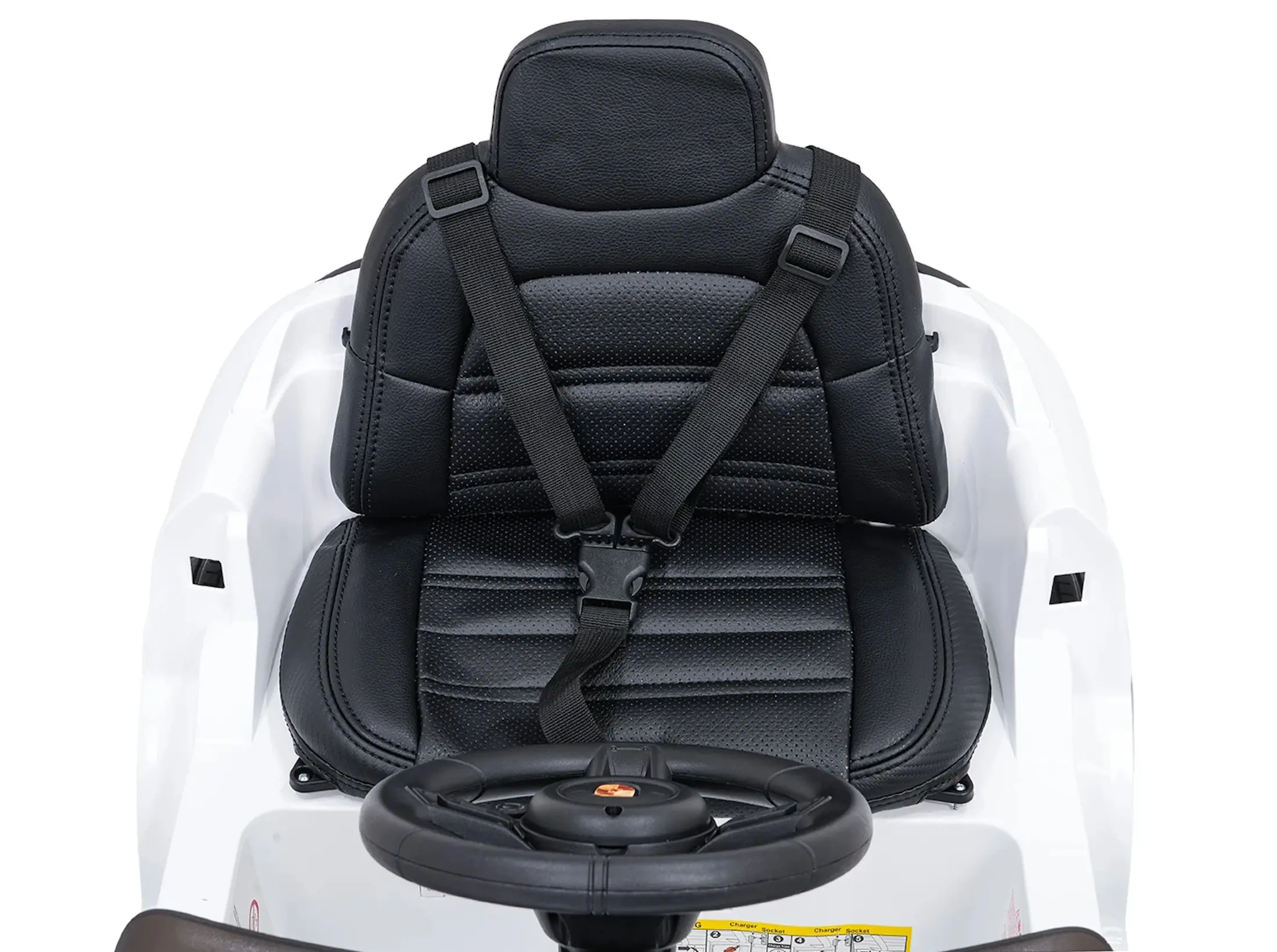 Masinuta electrica Ramiz Porsche Cayenne (White)