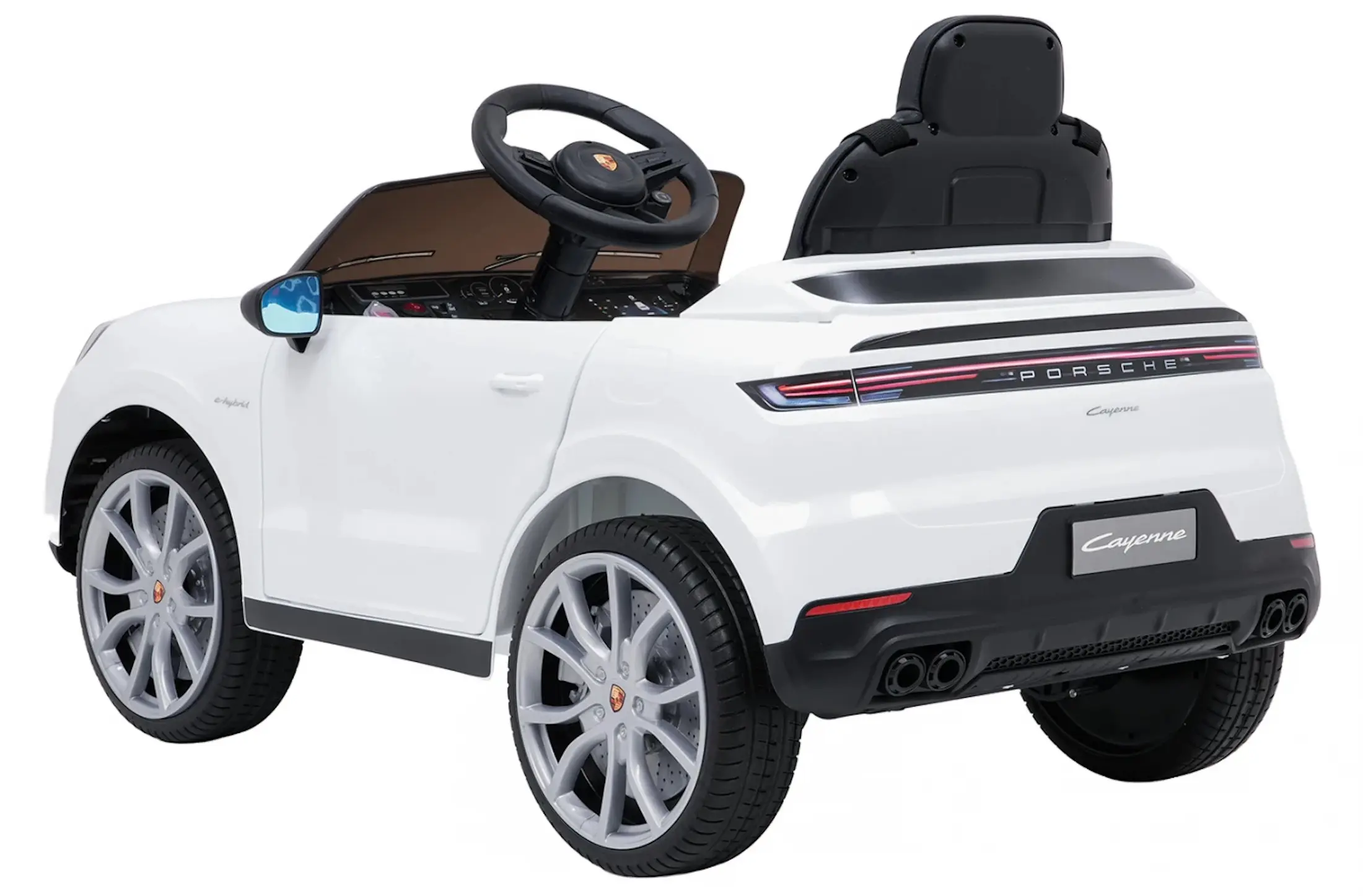Masinuta electrica Ramiz Porsche Cayenne (White)