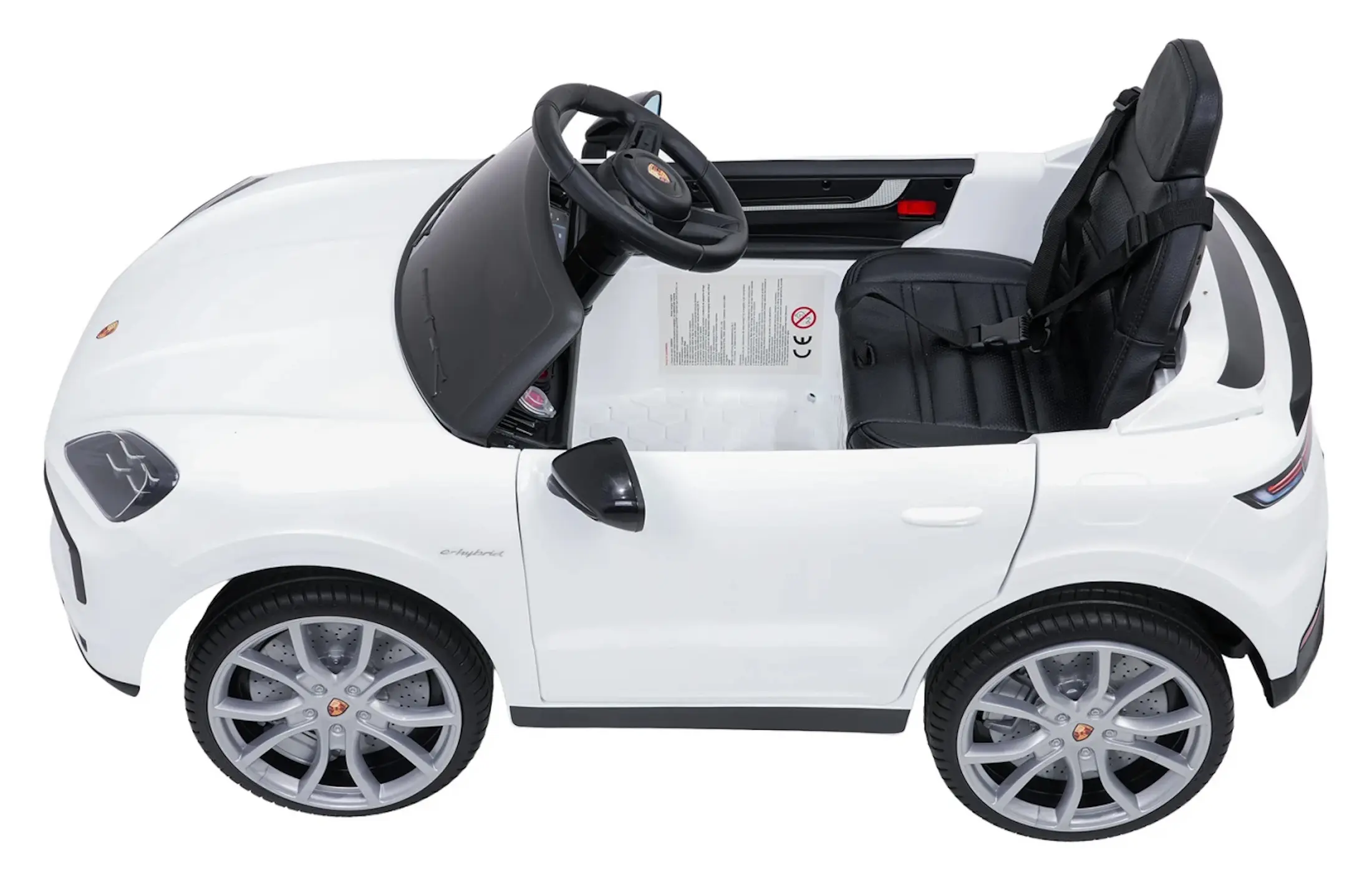 Masinuta electrica Ramiz Porsche Cayenne (White)