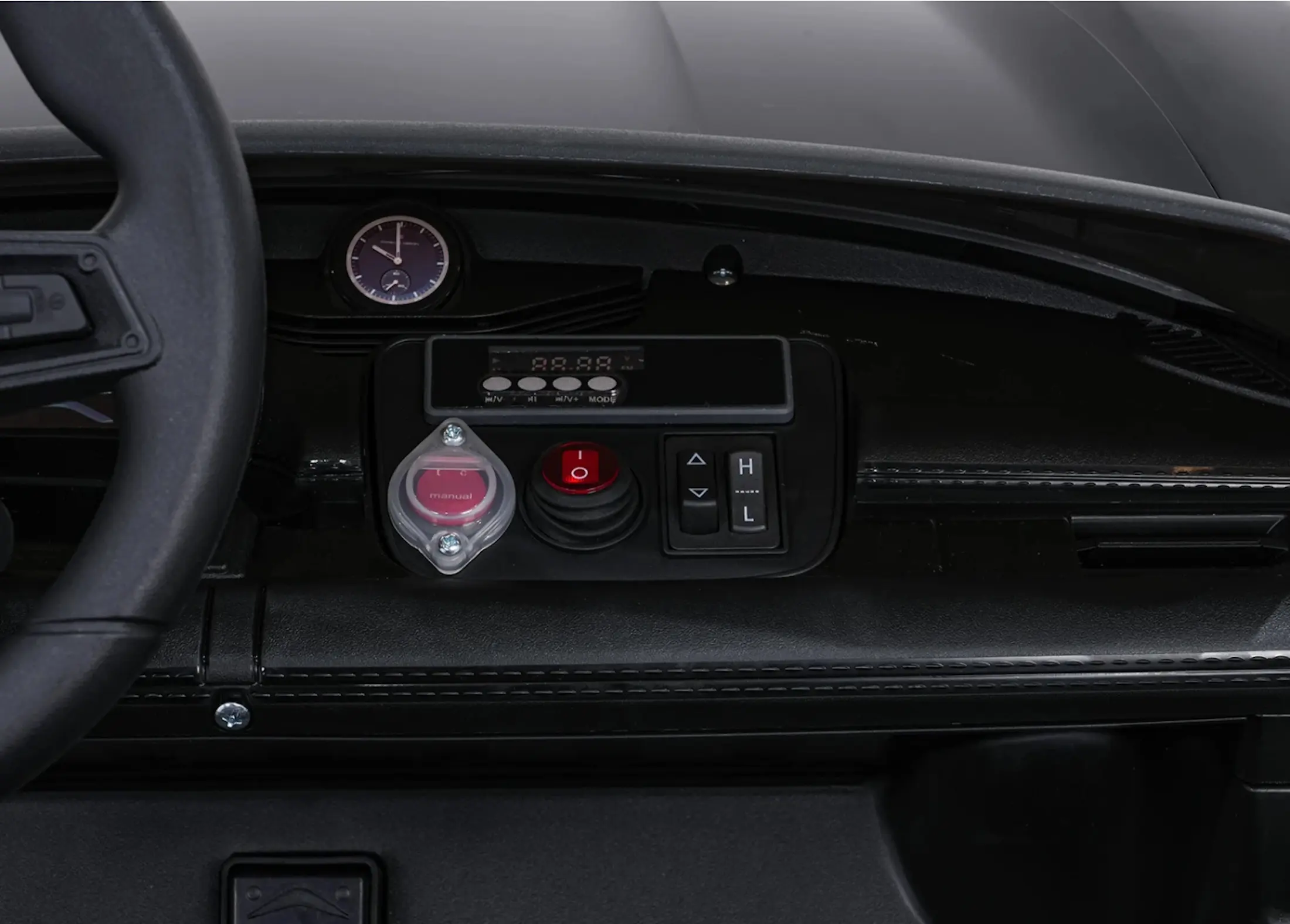 Masinuta electrica Ramiz Porsche Taycan Turbo S (Black)