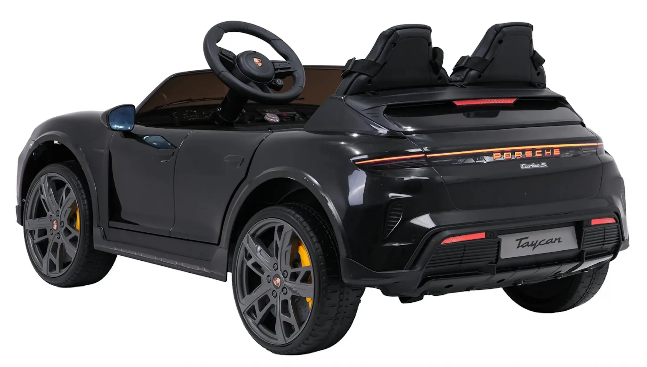 Masinuta electrica Ramiz Porsche Taycan Turbo S (Black)