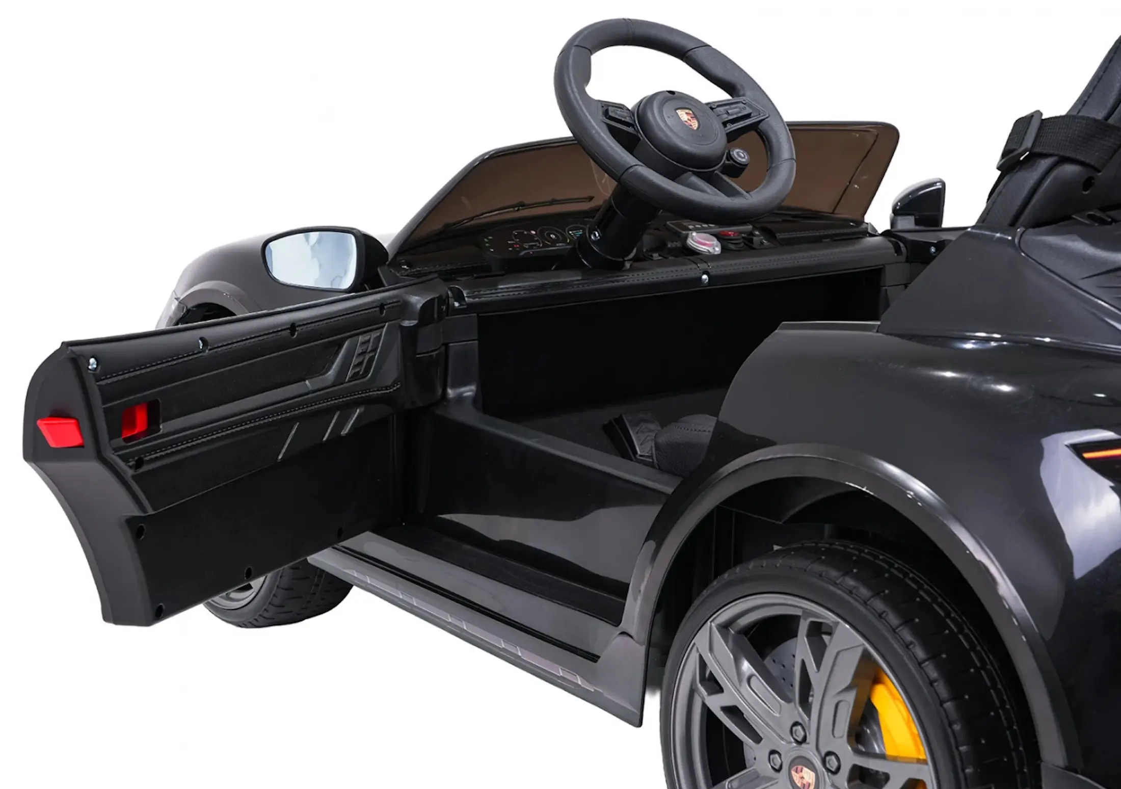 Masinuta electrica Ramiz Porsche Taycan Turbo S (Black)