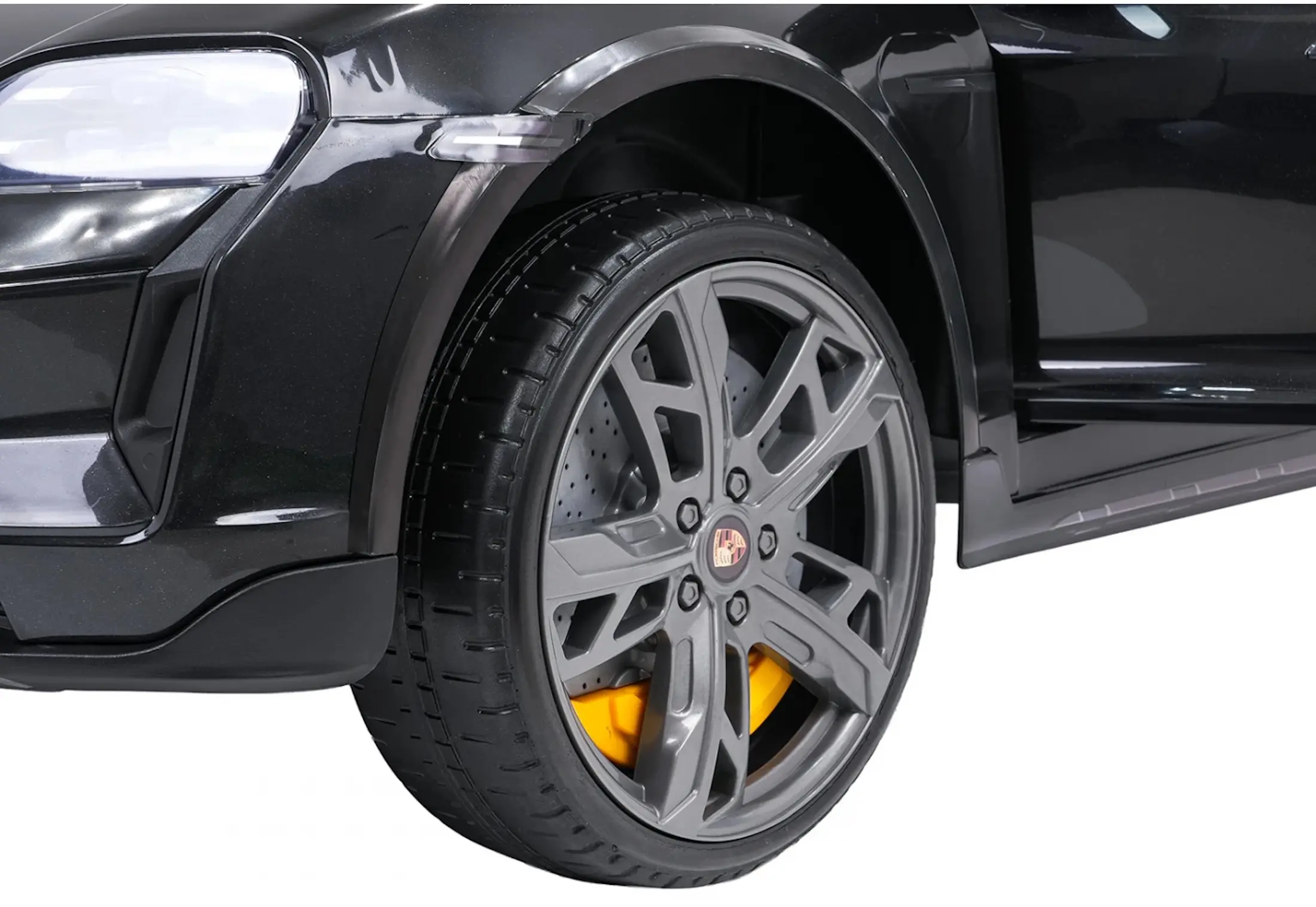 Masinuta electrica Ramiz Porsche Taycan Turbo S (Black)