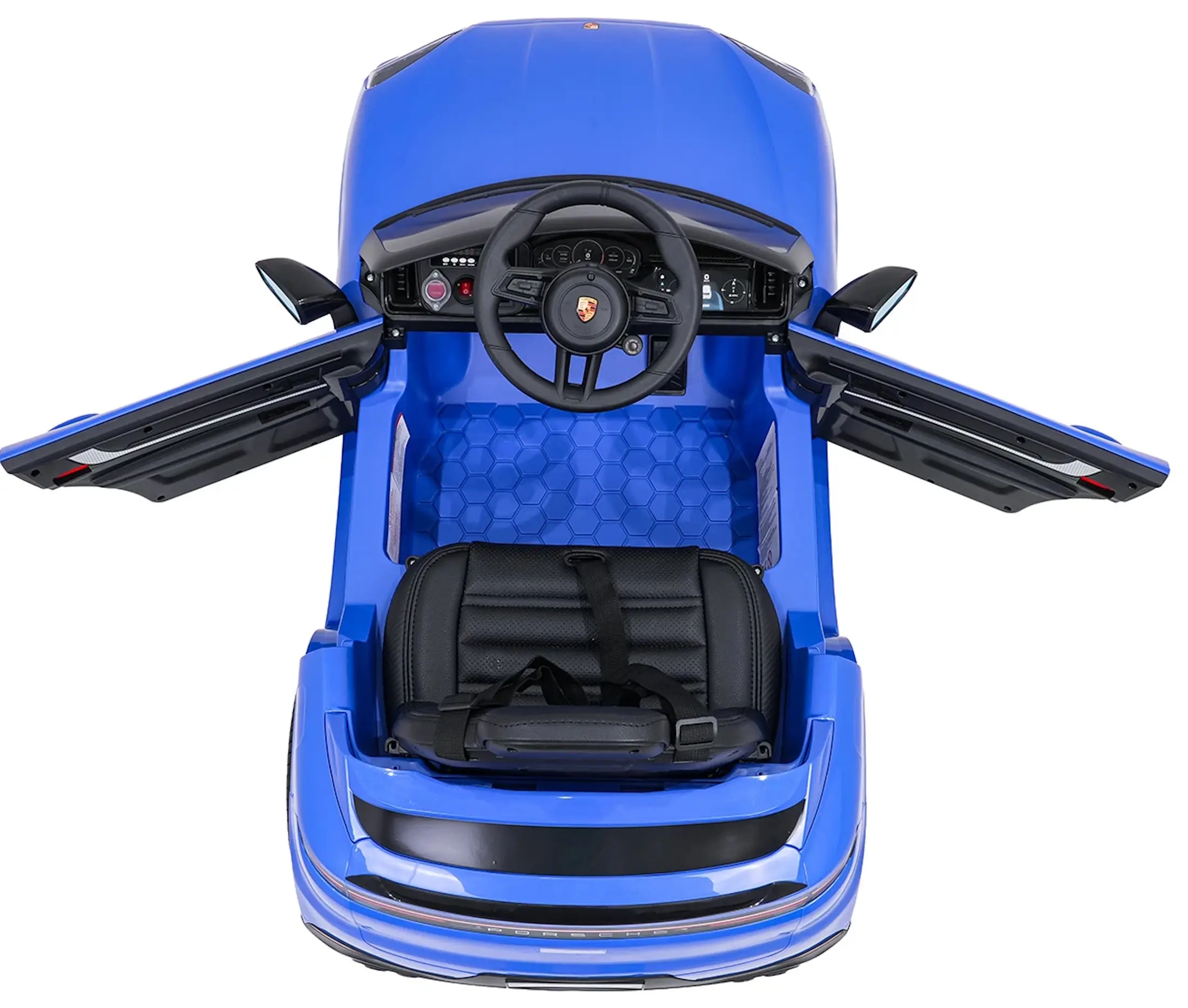 Masinuta electrica Ramiz Porsche Taycan Turbo S (Blue)