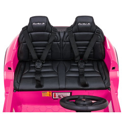 Masinuta electrica Ramiz Porsche Taycan Turbo S (Pink) Thumb