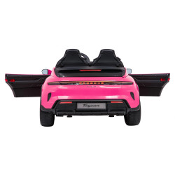 Masinuta electrica Ramiz Porsche Taycan Turbo S (Pink) Thumb