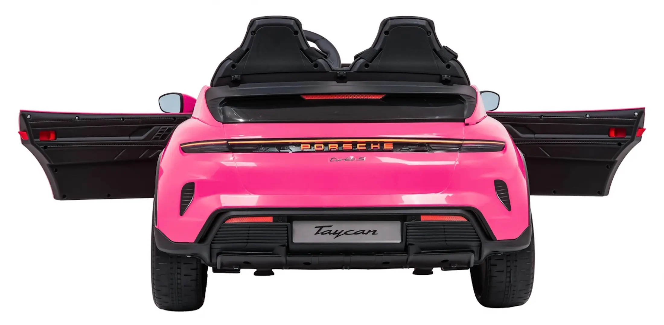 Masinuta electrica Ramiz Porsche Taycan Turbo S (Pink)
