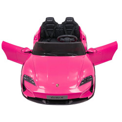 Masinuta electrica Ramiz Porsche Taycan Turbo S (Pink) Thumb