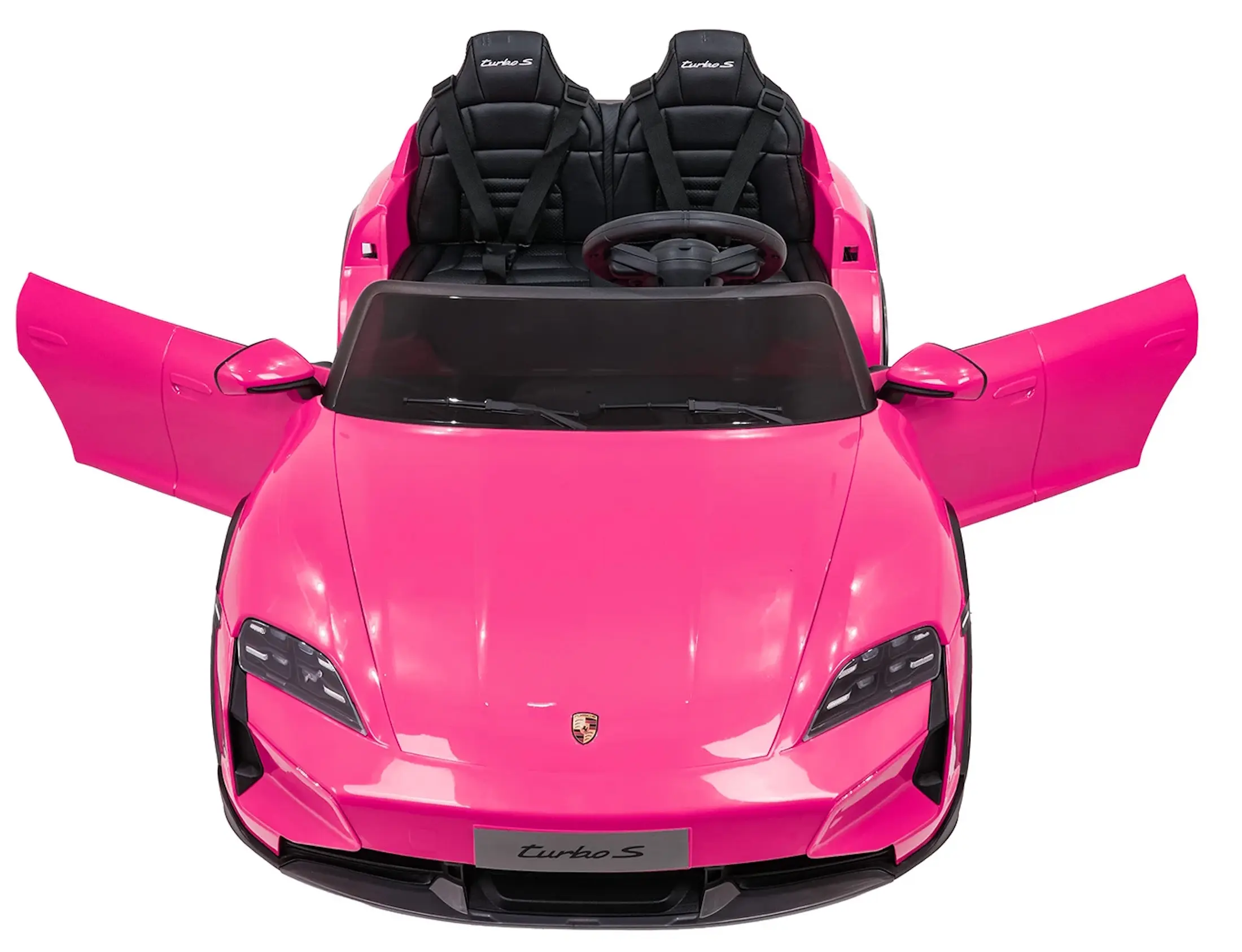 Masinuta electrica Ramiz Porsche Taycan Turbo S (Pink)