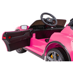 Masinuta electrica Ramiz Porsche Taycan Turbo S (Pink) Thumb