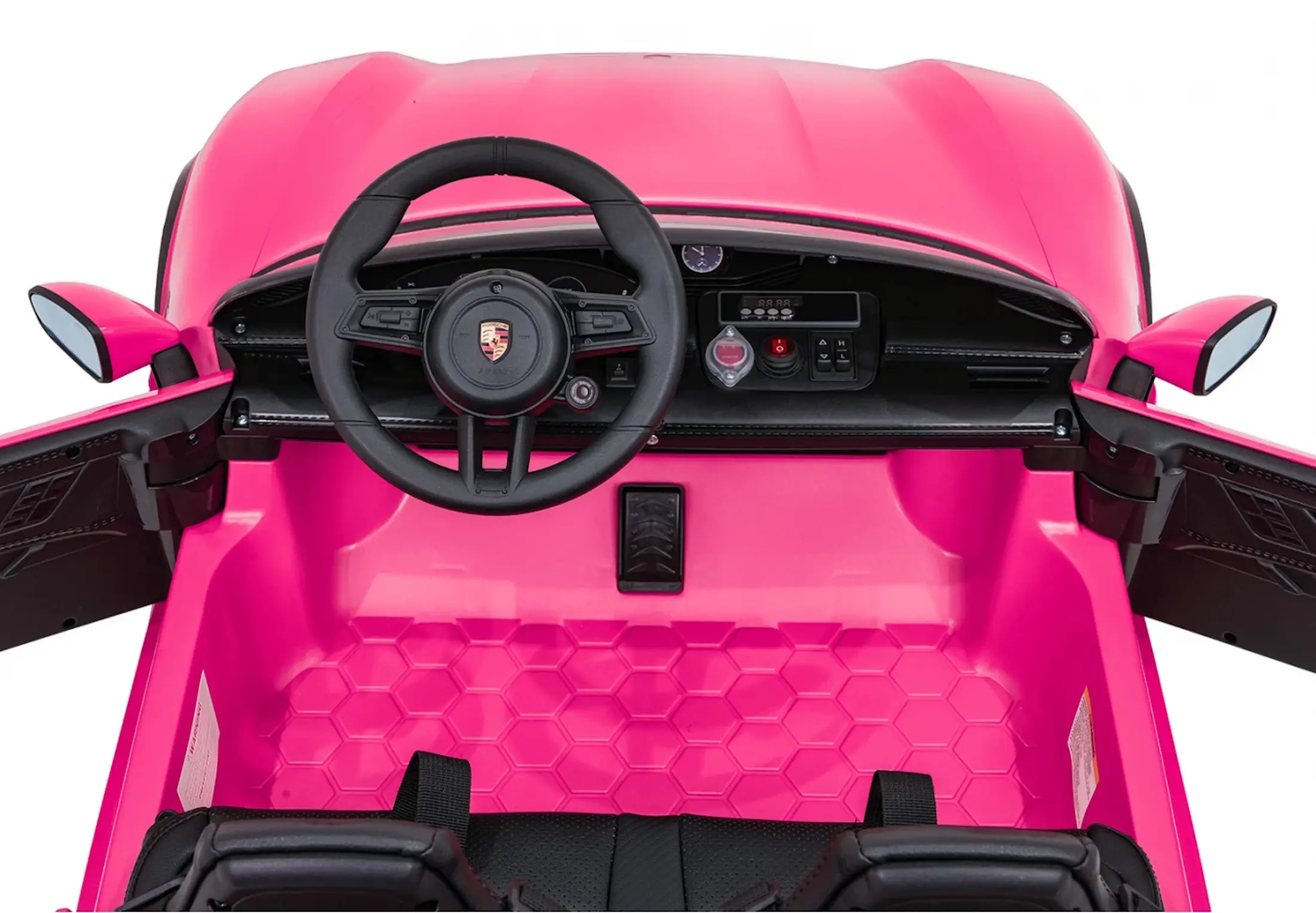 Masinuta electrica Ramiz Porsche Taycan Turbo S (Pink)