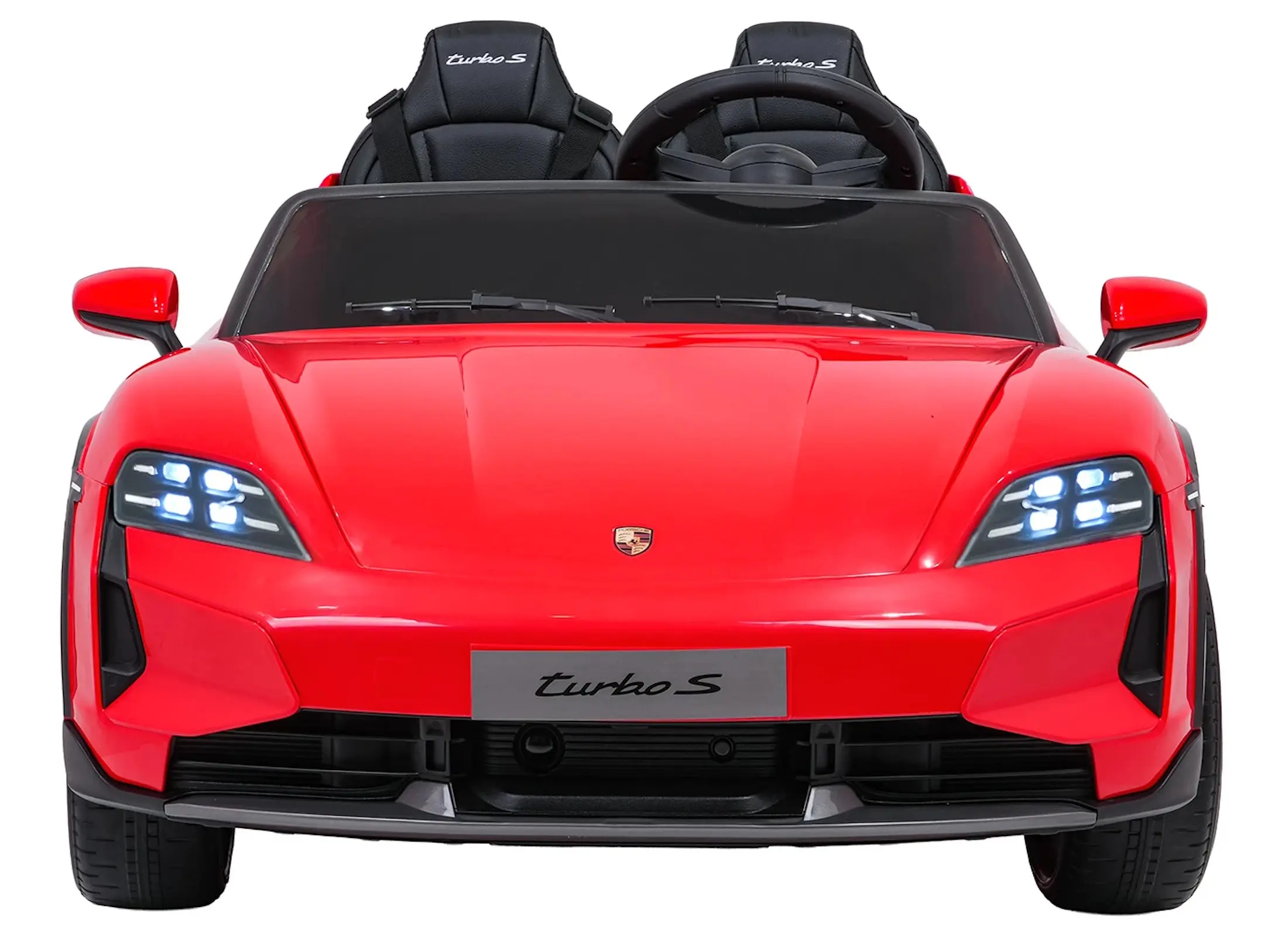 Masinuta electrica Ramiz Porsche Taycan Turbo S (Red)