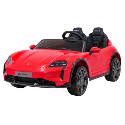 Masinuta electrica Ramiz Porsche Taycan Turbo S (Red)