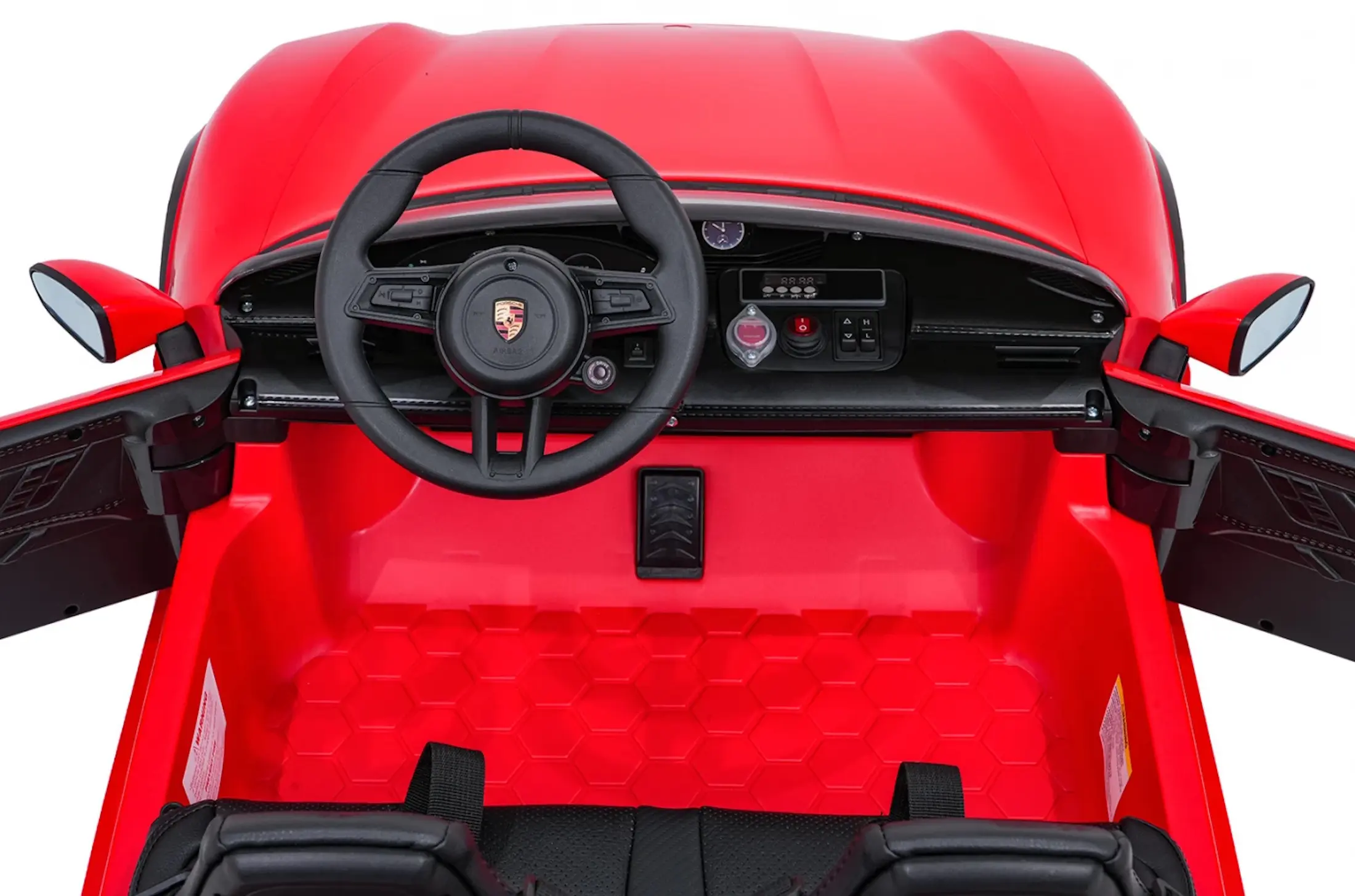 Masinuta electrica Ramiz Porsche Taycan Turbo S (Red)