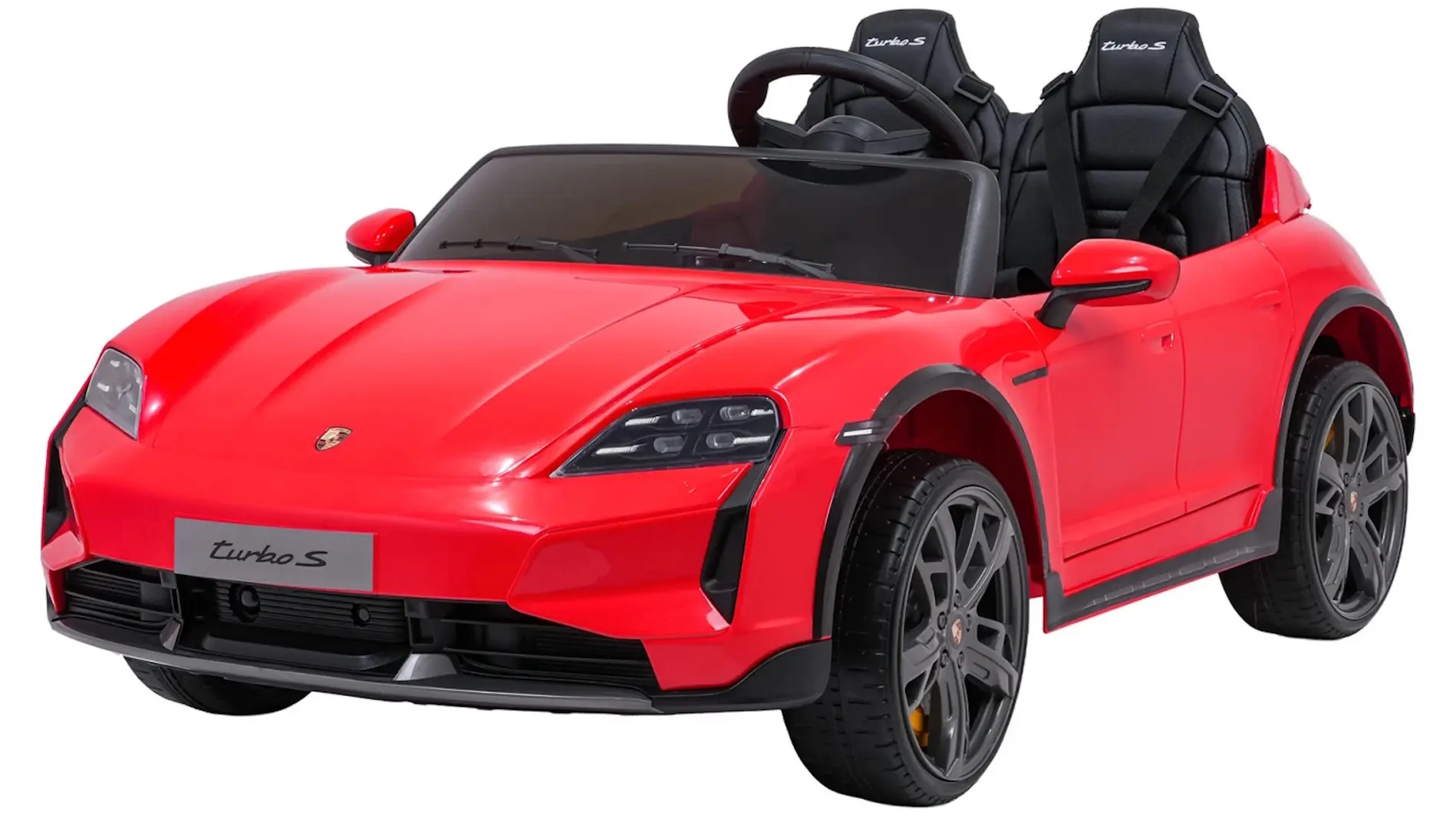 Masinuta electrica Ramiz Porsche Taycan Turbo S (Red)