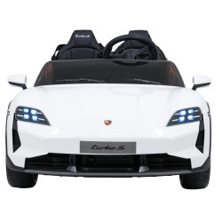 Электромобиль Ramiz Porsche Taycan Turbo S (White) Thumb
