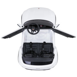 Электромобиль Ramiz Porsche Taycan Turbo S (White) Thumb