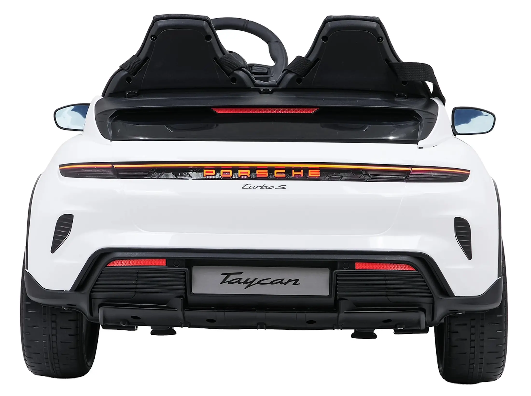 Электромобиль Ramiz Porsche Taycan Turbo S (White)