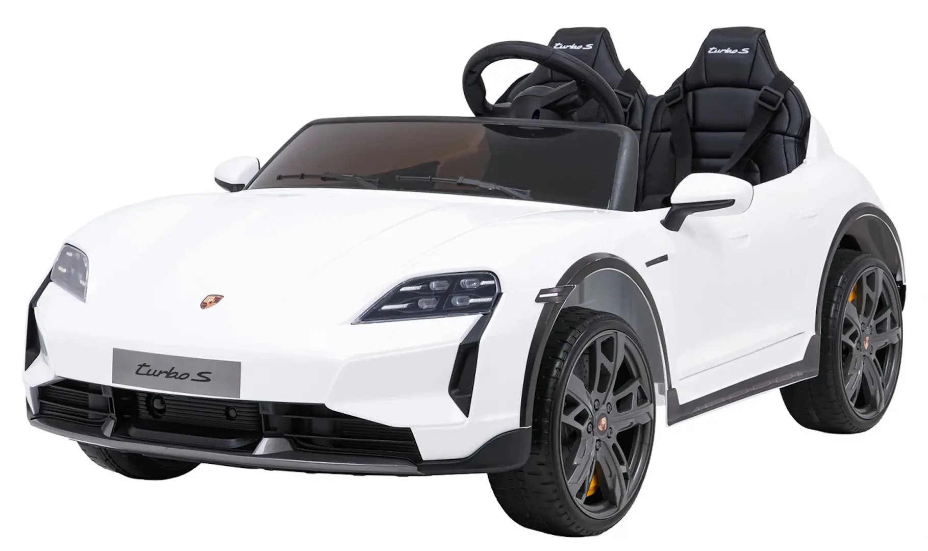 Электромобиль Ramiz Porsche Taycan Turbo S (White)