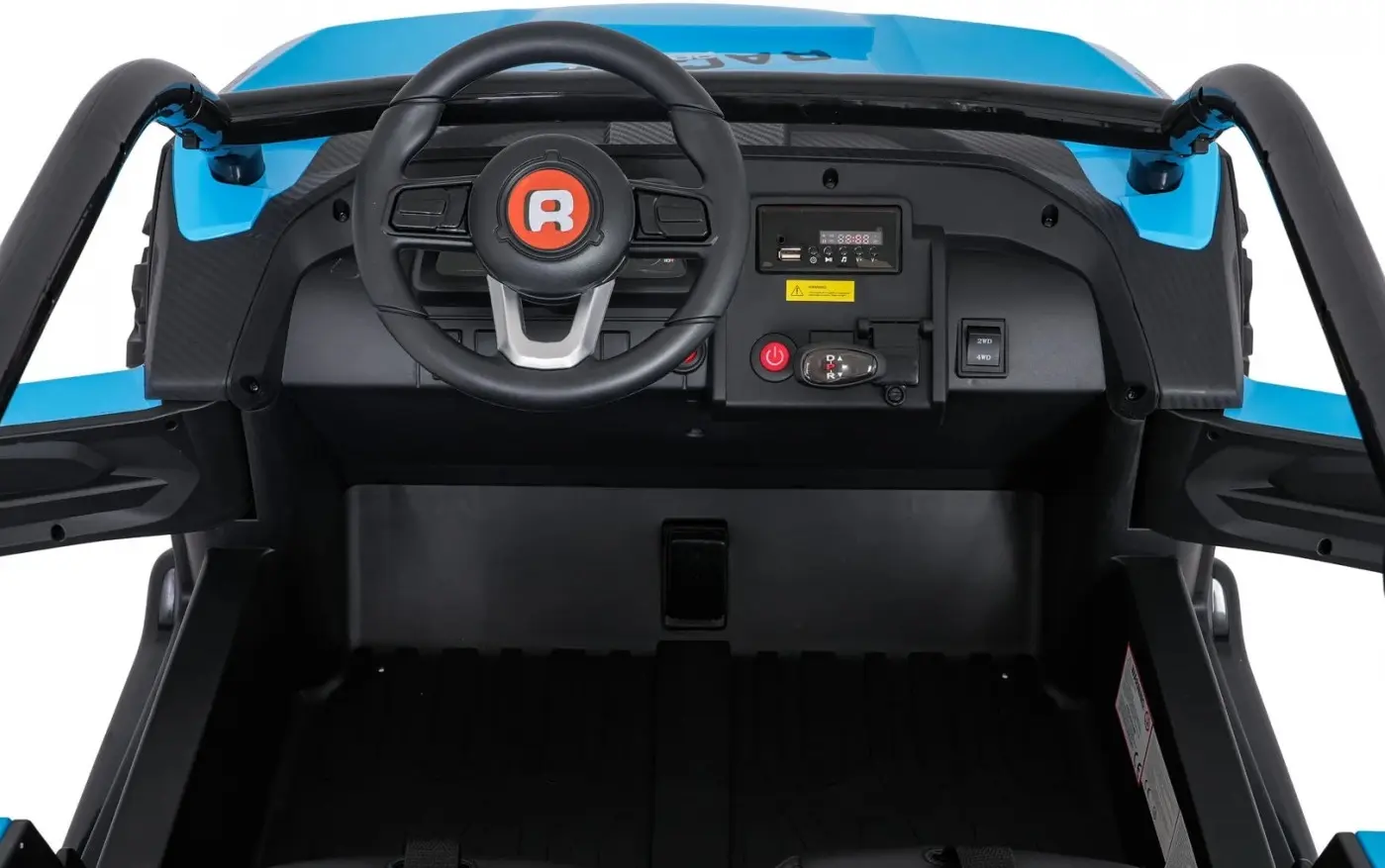 Masinuta electrica Ramiz Racing Road 2000 (Blue) - 9