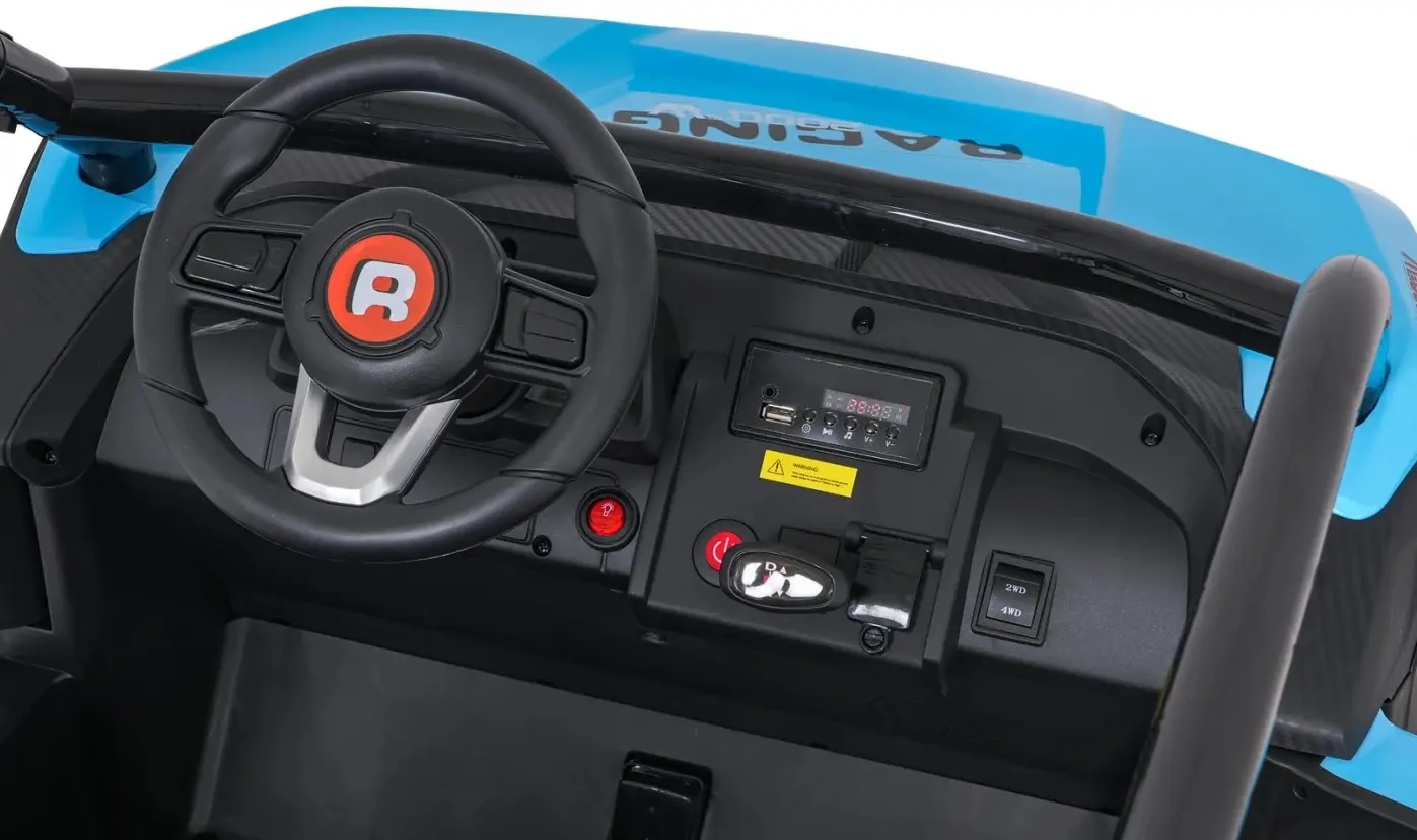 Masinuta electrica Ramiz Racing Road 2000 (Blue) - 7