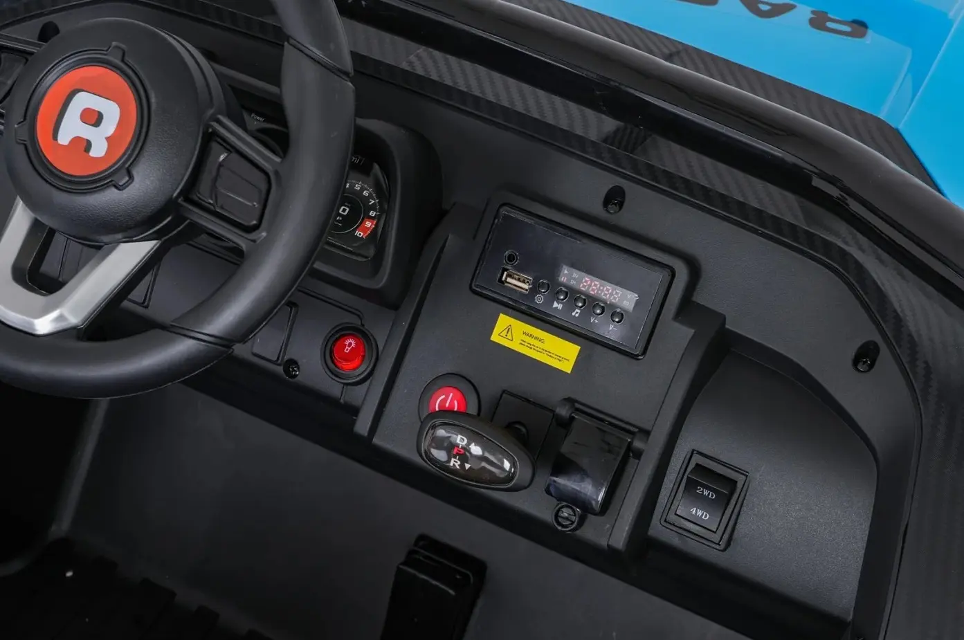 Masinuta electrica Ramiz Racing Road 2000 (Blue) - 5