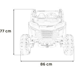 Masinuta electrica Ramiz Racing Road 2000 (Blue) Thumb