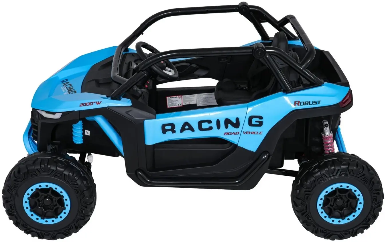 Masinuta electrica Ramiz Racing Road 2000 (Blue) - 23
